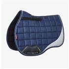 Saddle Pad LeMieux Reflective Suede Square Dark Blue