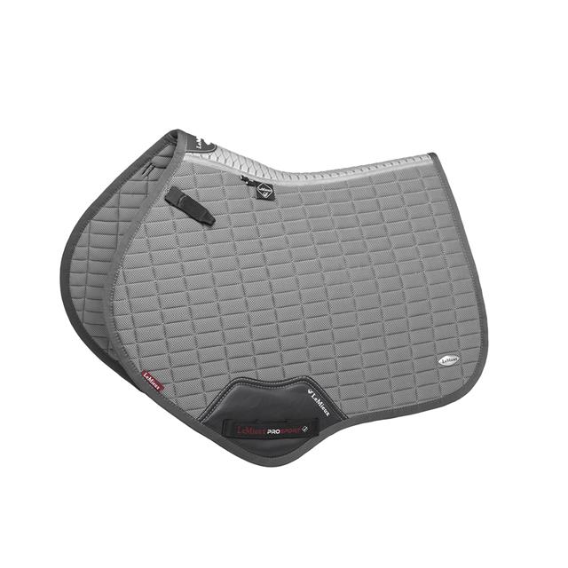 Saddle Pad LeMieux Self-Cool Close Contact Square Grey