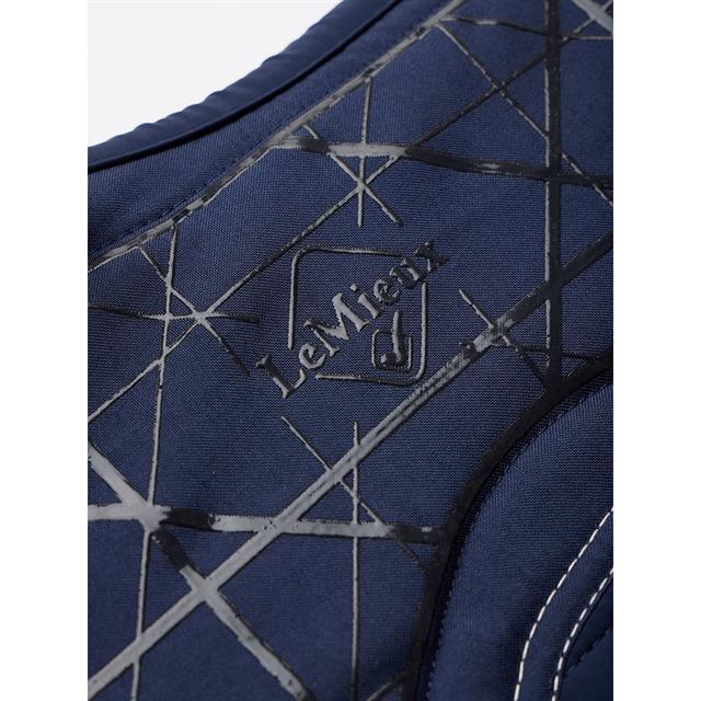 Saddle Pad LeMieux Softshell Anti Slip Cc Square Dark Blue