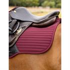 Saddle Pad LeMieux Softshell Anti Slip Cc Square Dark Red