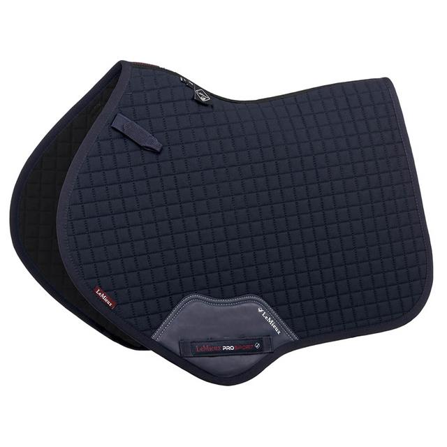 Saddle Pad LeMieux Square Cotton Dark Blue