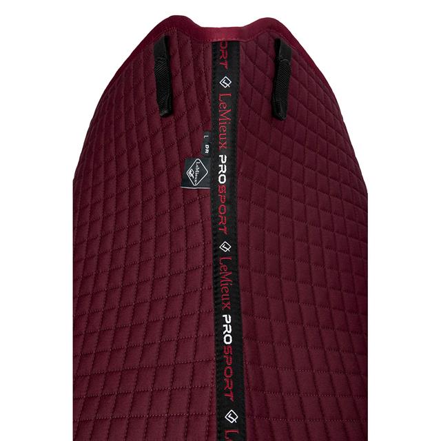 Saddle Pad LeMieux Square Cotton Dark Red