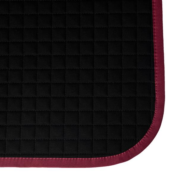 Saddle Pad LeMieux Square Cotton Dark Red