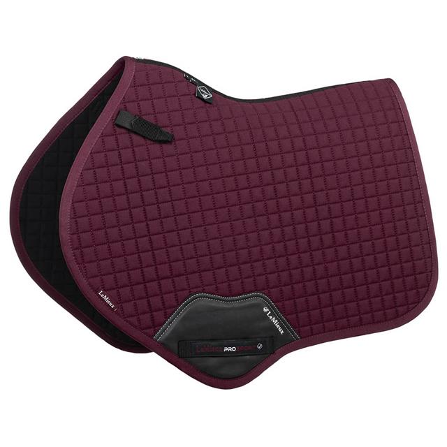 Saddle Pad LeMieux Square Cotton Dark Red