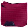 Saddle Pad LeMieux Square Suede Dark Red