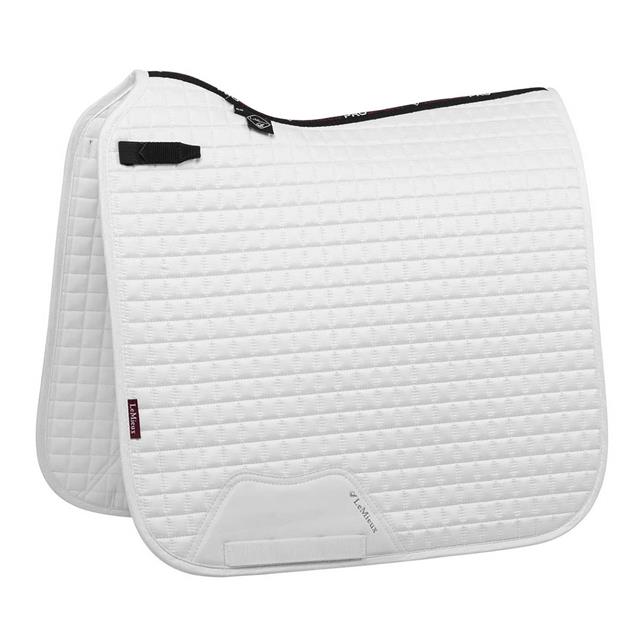 Saddle Pad LeMieux Square Suede White