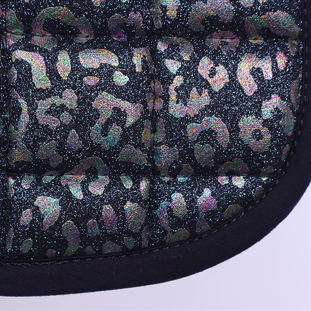 Saddle Pad Limited Edition Leopard Epplejeck Dark Blue