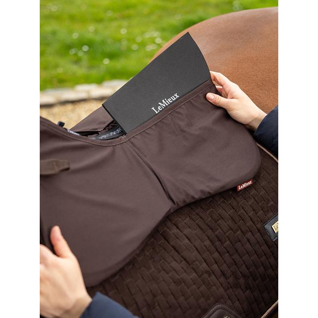 Saddle Pad Liner LeMieux Prosorb 2 Pocket Brown