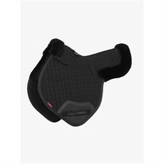 Saddle Pad Merino+ LeMieux Half Lined Numnah Close Contact Black