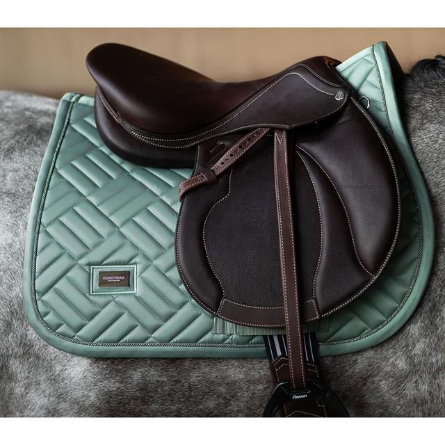 Saddle Pad Modern Mint Green Jumping Equestrian Stockholm Light Green