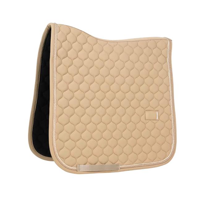 Saddle Pad Onion Quilt Rubber Logo Dressage Kentucky Beige
