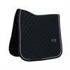 Saddle Pad Onion Quilt Rubber Logo Dressage Kentucky Black
