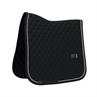 Saddle Pad Onion Quilt Rubber Logo Dressage Kentucky Black