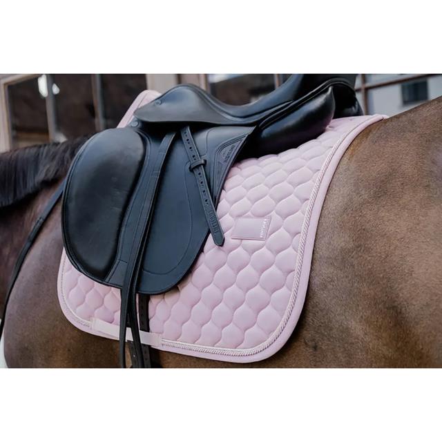 Saddle Pad Onion Quilt Rubber Logo Dressage Kentucky Light Pink