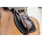 Saddle Pad Onion Quilt Rubber Logo Jumping Kentucky Black