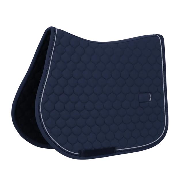 Saddle Pad Onion Quilt Rubber Logo Jumping Kentucky Dark Blue