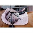 Saddle Pad Onion Quilt Rubber Logo Jumping Kentucky Light Pink