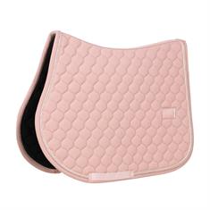 Saddle Pad Onion Quilt Rubber Logo Jumping Kentucky Mid Pink