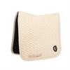 Saddle Pad Plaited 3D Logo Dressage Kentucky Beige