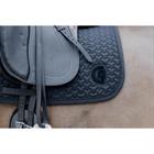 Saddle Pad Plaited 3D Logo Dressage Kentucky Black
