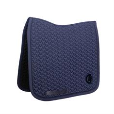Saddle Pad Plaited 3D Logo Dressage Kentucky Dark Blue