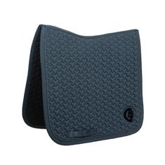 Saddle Pad Plaited 3D Logo Dressage Kentucky Green