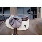 Saddle Pad Plaited 3D Logo Jumping Kentucky Beige