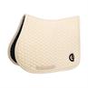Saddle Pad Plaited 3D Logo Jumping Kentucky Beige