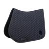 Saddle Pad Plaited 3D Logo Jumping Kentucky Black