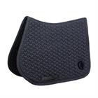 Saddle Pad Plaited 3D Logo Jumping Kentucky Black