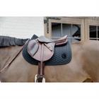 Saddle Pad Plaited 3D Logo Jumping Kentucky Black