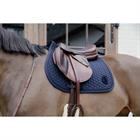 Saddle Pad Plaited 3D Logo Jumping Kentucky Dark Blue