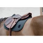 Saddle Pad Plaited 3D Logo Jumping Kentucky Green