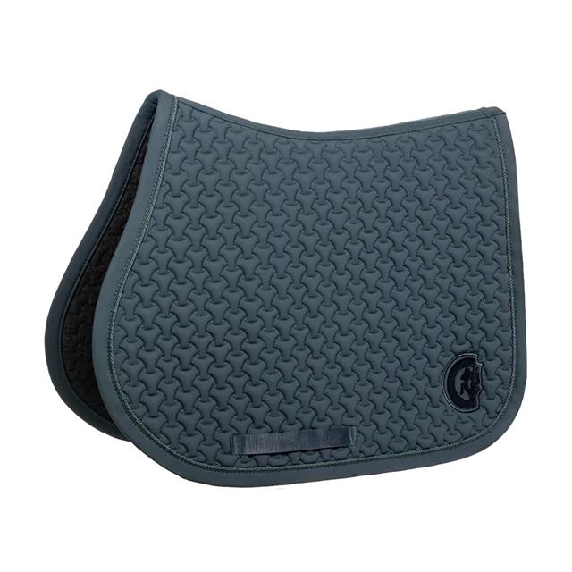 Saddle Pad Plaited 3D Logo Jumping Kentucky Green