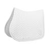 Saddle Pad Plaited 3D Logo Jumping Kentucky White