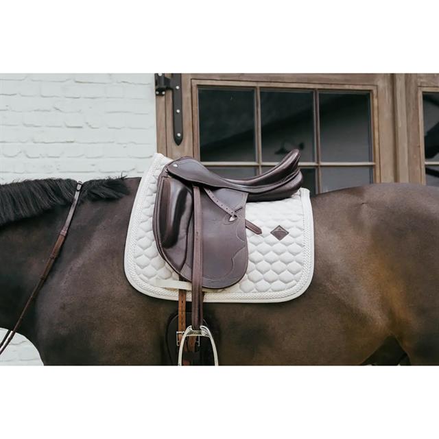Saddle Pad Plaited Cord Dressage Kentucky Beige