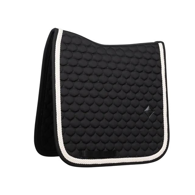 Saddle Pad Plaited Cord Dressage Kentucky Black