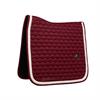 Saddle Pad Plaited Cord Dressage Kentucky Dark Red