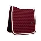Saddle Pad Plaited Cord Dressage Kentucky Dark Red