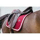 Saddle Pad Plaited Cord Dressage Kentucky Dark Red