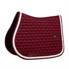 Saddle Pad Plaited Cord Jumping Kentucky Dark Red