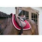 Saddle Pad Plaited Cord Jumping Kentucky Dark Red