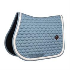 Saddle Pad Plaited Cord Jumping Kentucky Light Blue