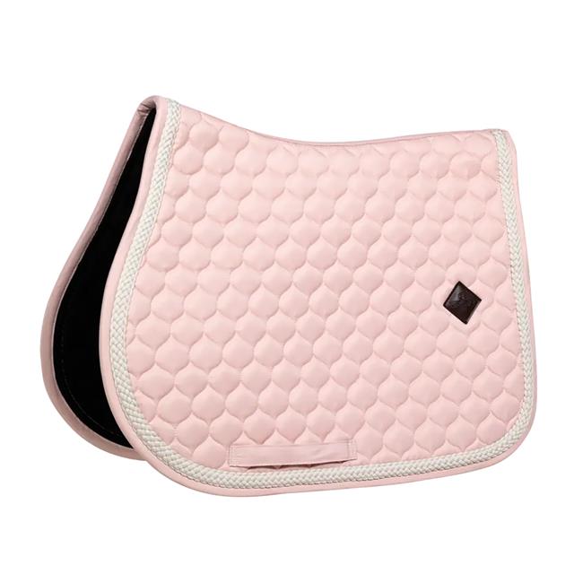 Saddle Pad Plaited Cord Jumping Kentucky Light Pink