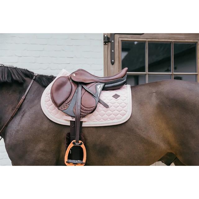Saddle Pad Plaited Cord Jumping Kentucky Light Pink
