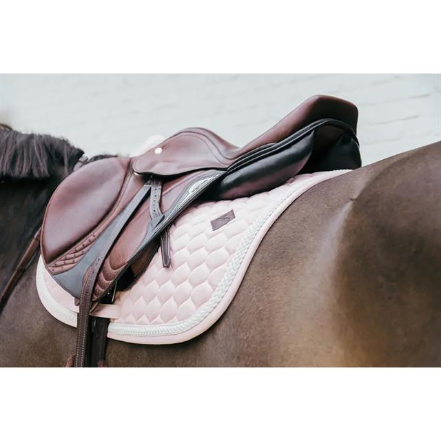 Saddle Pad Plaited Cord Jumping Kentucky Light Pink