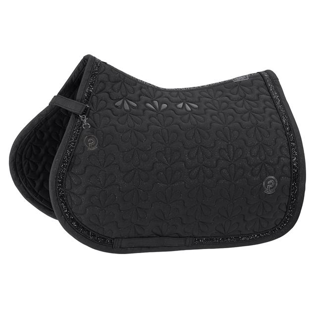 Saddle Pad Platinum Sparkle Jewel All Purpose Eskadron Black