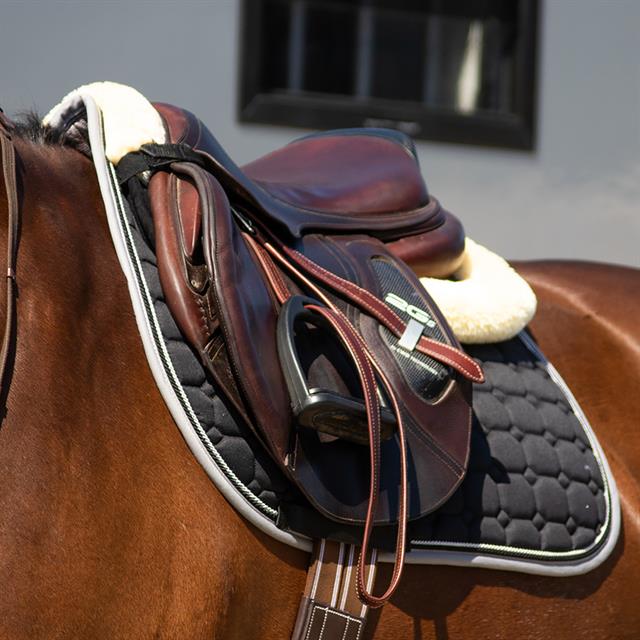 Saddle pad QHP Florence Black