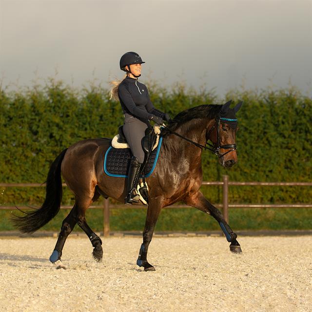 Saddle pad QHP Florence Dark Blue