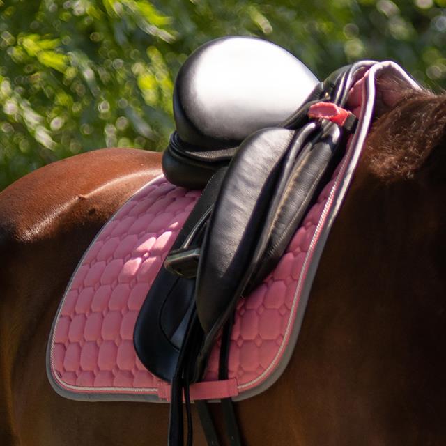 Saddle pad QHP Florence Pink